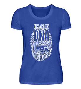 CAMPER DNA - Damenshirt in der Farbe Neon Blue