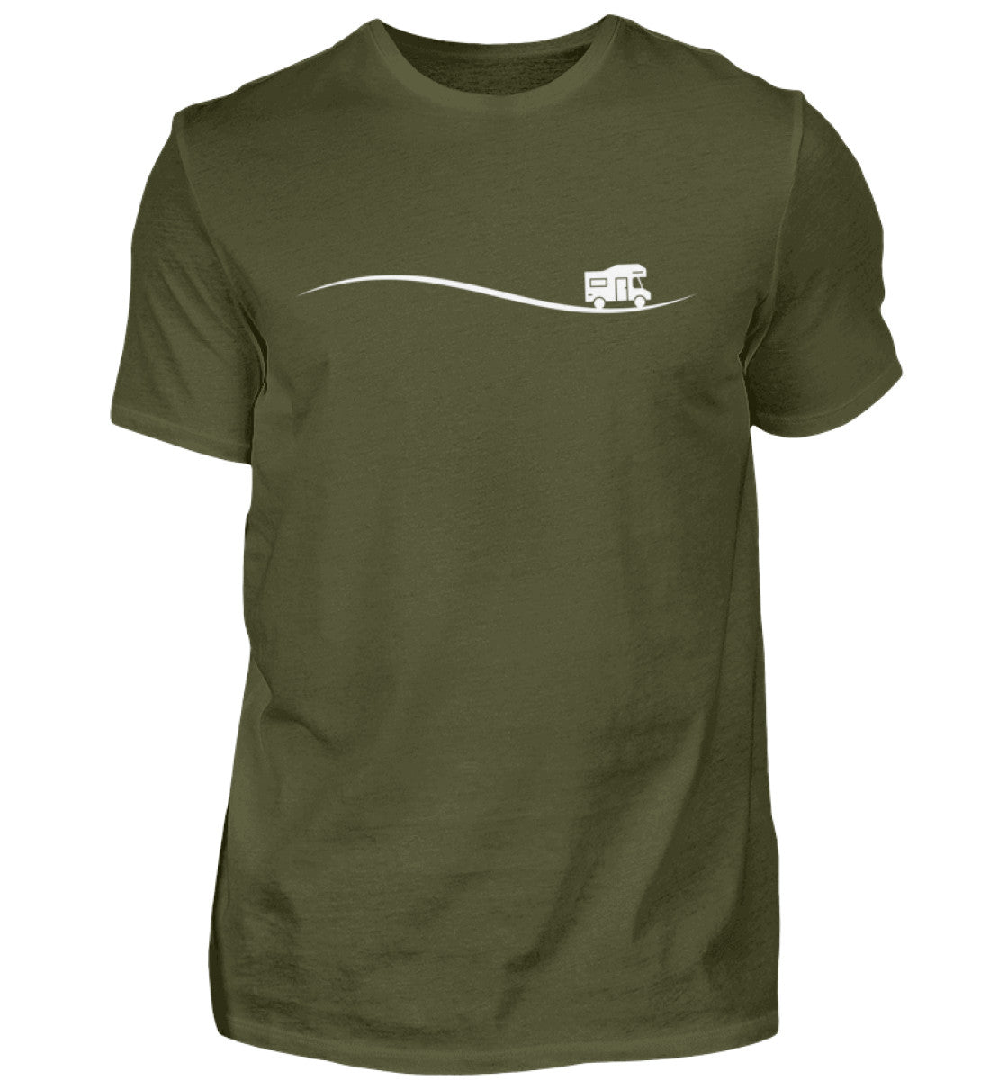 UNTERWEGS - Herren Shirt in der Farbe Urban Khaki