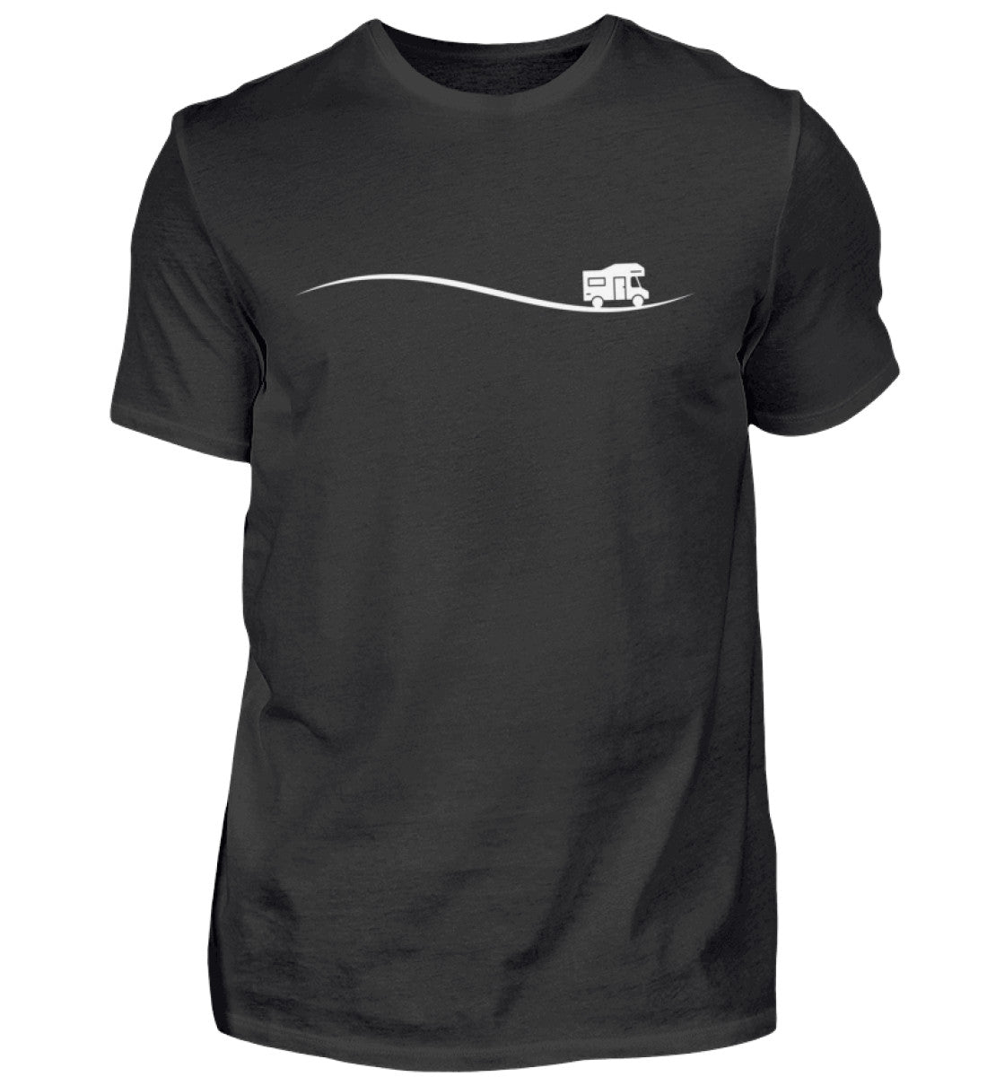 UNTERWEGS - Herren Shirt in der Farbe Black