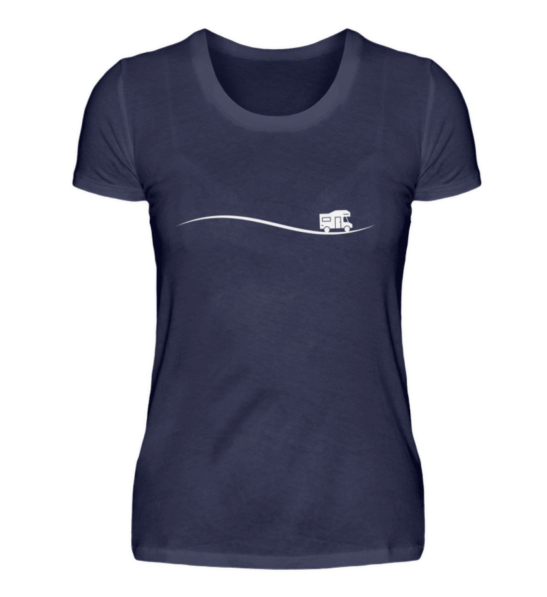 UNTERWEGS - Damenshirt in der Farbe Navy