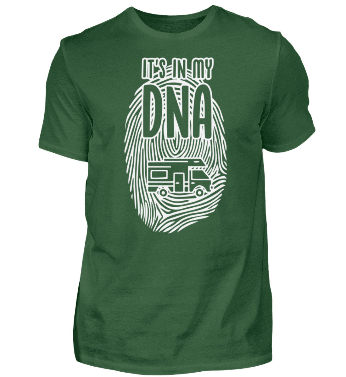 CAMPER DNA - Herren Shirt in der Farbe Bottle Green